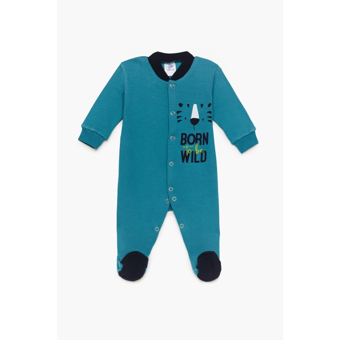 Βρεφικό Βαμβακερό Φορμάκι Χειμερινό Born To Be Wild Pretty Baby Βρεφικό Βαμβακερό Φορμάκι Χειμερινό Born To Be Wild Pretty Baby