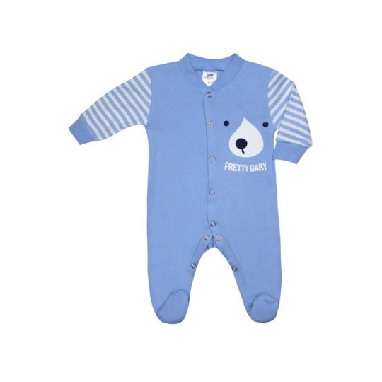 Βρεφικό Βαμβακερό Φορμάκι Χειμερινό Face Pretty Baby Βρεφικό Βαμβακερό Φορμάκι Χειμερινό Face Pretty Baby