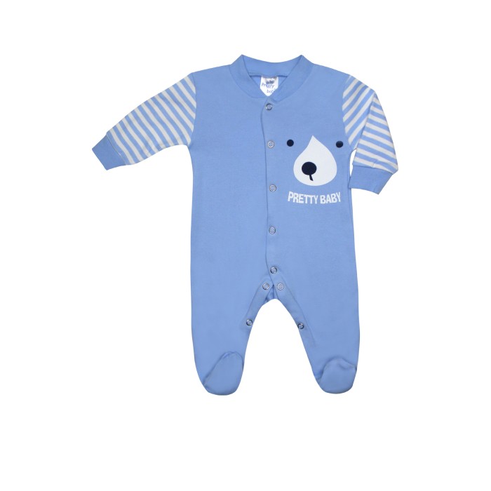 Βρεφικό Βαμβακερό Φορμάκι Χειμερινό Face Pretty Baby Βρεφικό Βαμβακερό Φορμάκι Χειμερινό Face Pretty Baby