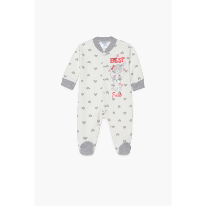 Βρεφικό Βαμβακερό Φορμάκι Χειμερινό Friends Pretty Baby Βρεφικό Βαμβακερό Φορμάκι Χειμερινό Friends Pretty Baby