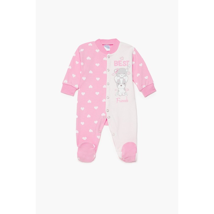 Βρεφικό Βαμβακερό Φορμάκι Χειμερινό Friends Pretty Baby Βρεφικό Βαμβακερό Φορμάκι Χειμερινό Friends Pretty Baby