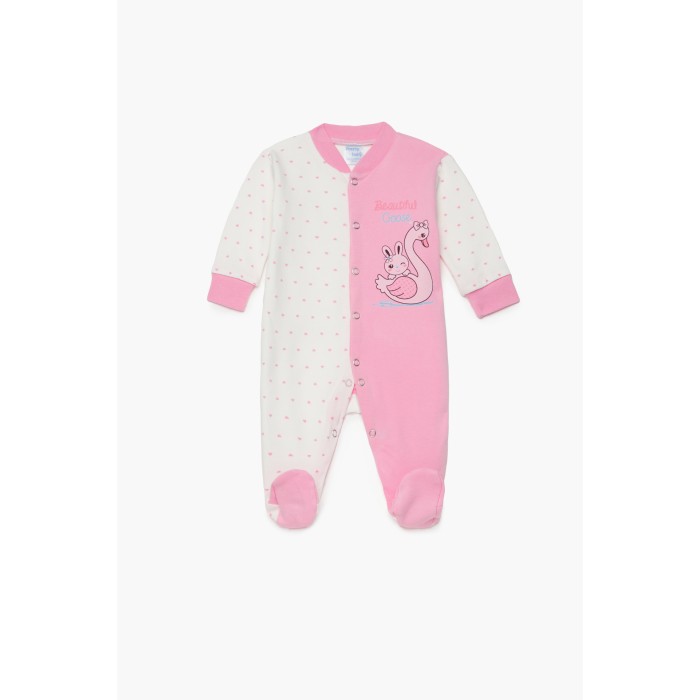 Βρεφικό Βαμβακερό Φορμάκι Χειμερινό Κύκνος Pretty Baby Βρεφικό Βαμβακερό Φορμάκι Χειμερινό Κύκνος Pretty Baby