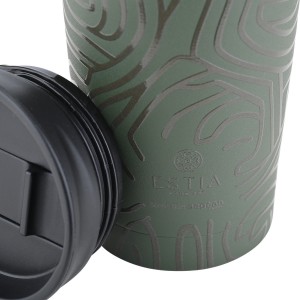 Θερμός Travel Mug Save The Aegean 350ml Olive Flow Estia