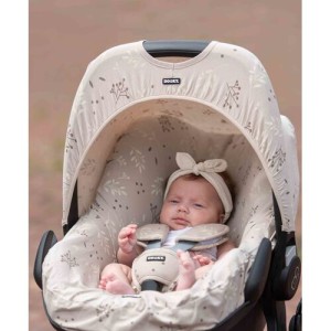 Dooky Ηλιοπροστασία με UPF40+ για κάθισμα αυτοκινήτου 0+ Romantic Leaves Μπεζ Dooky Ηλιοπροστασία με UPF40+ για κάθισμα αυτοκινήτου 0+ Romantic Leaves Μπεζ