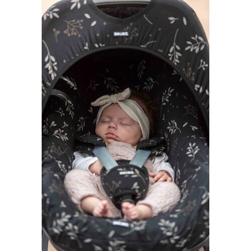 Dooky Μαξιλαράκια ζώνης Romantic Leaves Μαύρο