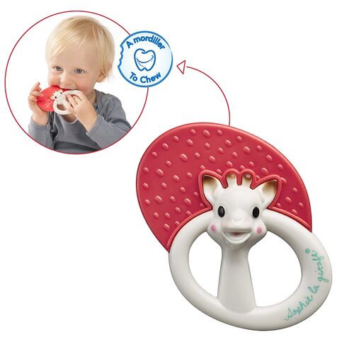 Σόφι καμηλοπάρδαλη Κουδουνίστρα με μασητικό Σόφι καμηλοπάρδαλη Κουδουνίστρα με μασητικό