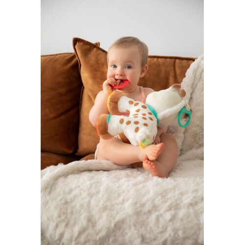 Σόφι καμηλοπάρδαλη Λούτρινη Σόφι με δραστηριότητες