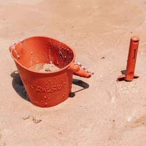 Scrunch Κουβαδάκι από ανακυκλώσιμη σιλικόνη Rust Scrunch Κουβαδάκι από ανακυκλώσιμη σιλικόνη Rust