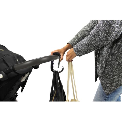 Dooky Γάντζος καροτσιού Black Dooky Γάντζος καροτσιού Black