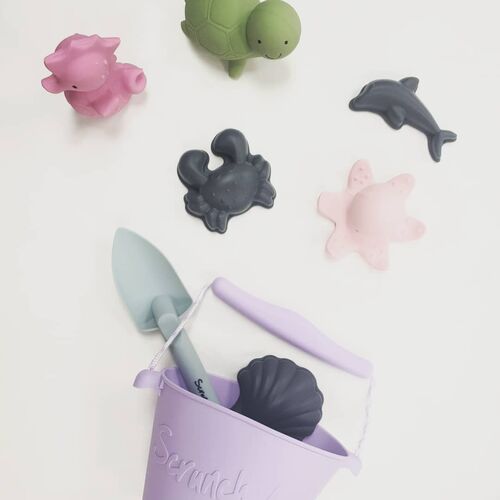 Scrunch Καλούπια από ανακυκλώσιμη σιλικόνη Dark Purple (4 Τεμάχια) Scrunch Καλούπια από ανακυκλώσιμη σιλικόνη Dark Purple (4 Τεμάχια)