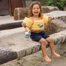 Swim Essentials: Μπρατσάκια με έξτρα θωρακική ενίσχυση για παιδιά ηλικίας 2-6 ετών - "Flower hearts"