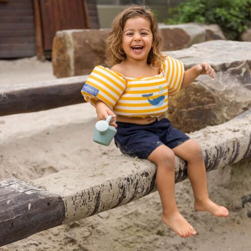 Swim Essentials: Μπρατσάκια με έξτρα θωρακική ενίσχυση για παιδιά ηλικίας 2-6 ετών - "Flower hearts"