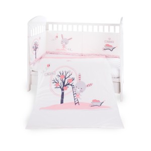 Σετ  Προίκας 2τμχ EU Style 70/140 Pink Bunny Kikka Boo