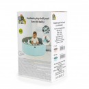 Moni Toys Αναδιπλούμενη Πισίνα Μέντα Με 90 Mπάλες