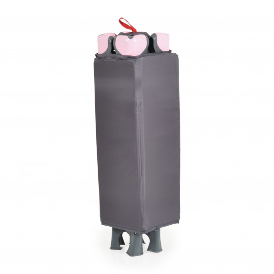 Παρκοκρέβατο 2 Επιπέδων Tommy Ροζ Moni