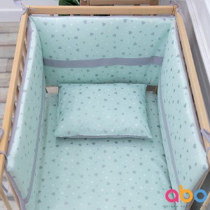 Abo Σετ προίκας 3 τμχ 70*140 Heart Abo Σετ προίκας 3 τμχ 70*140 Heart