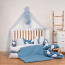 Abo Σετ προίκας 9 τμχ 70*140 Sky Blue