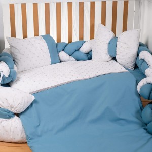 Abo Σετ προίκας 9 τμχ 70*140 Sky Blue Abo Σετ προίκας 9 τμχ 70*140 Sky Blue