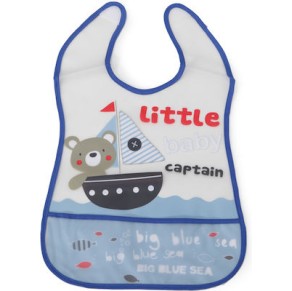 Αδιάβροχη Σαλιάρα Happy Meal Μπλε 1004 Cangaroo Αδιάβροχη Σαλιάρα Happy Meal Μπλε 1004 Cangaroo