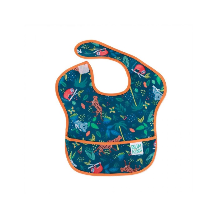 Αδιάβροχη Σαλιάρα Superbib Ζούγκλα Bumkins Αδιάβροχη Σαλιάρα Superbib Ζούγκλα Bumkins