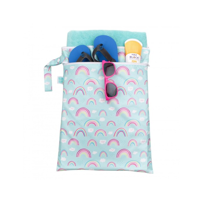 Αδιάβροχο Τσαντάκι Ουράνια Τόξα Bumkins Αδιάβροχο Τσαντάκι Ουράνια Τόξα Bumkins