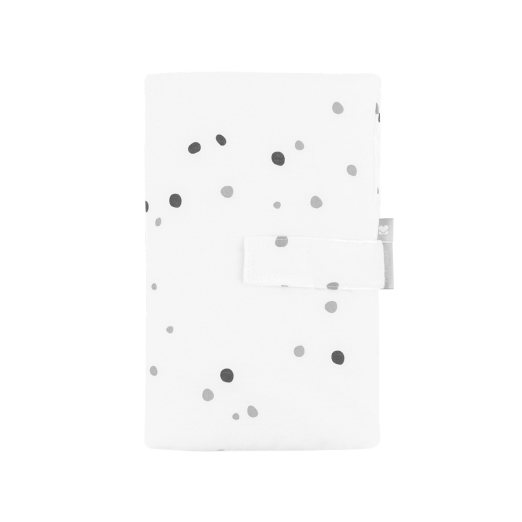 Υφασμάτινη Θήκη Για Πάνες & Μωρομάντηλα Bear with me Pink Λευκό Kikka Boo