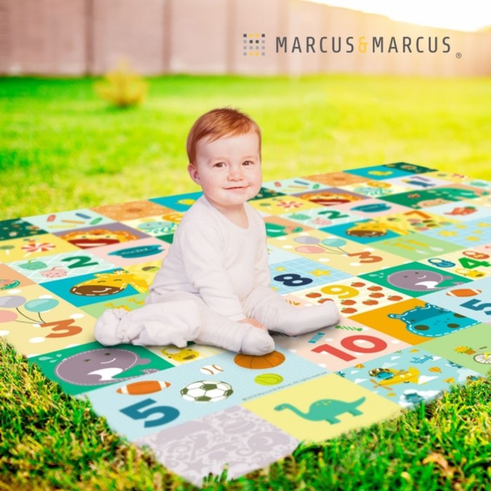 Αδιάβροχο Χαλί Δραστηριοτήτων Love Counting & OutDoor 180 X 150 X 0.5 cm Marcus & Marcus