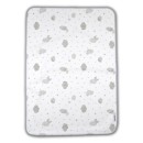 Αδιάβροχο Σελτεδάκι Με Σχεδια Γκρι 60 x 90cm Ninetta Bebe