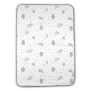 Αδιάβροχο Σελτεδάκι Με Σχεδια Γκρι 60 x 90cm Ninetta Bebe