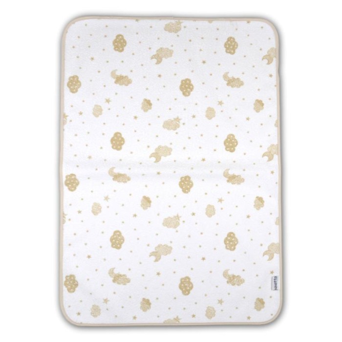 Αδιάβροχο Σελτεδάκι Με Σχεδια Μπεζ 60 x 90cm Ninetta Bebe