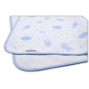 Αδιάβροχο Σελτεδάκι Με Σχεδια Μπλε 60 x 90cm Ninetta Bebe