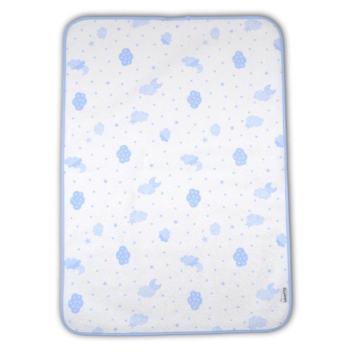 Αδιάβροχο Σελτεδάκι Με Σχεδια Μπλε 60 x 90cm Ninetta Bebe