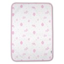 Αδιάβροχο Σελτεδάκι Με Σχεδια Ροζ 60 x90cm Ninetta Bebe