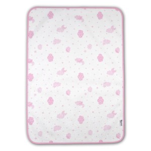 Αδιάβροχο Σελτεδάκι Με Σχεδια Ροζ 60 x90cm Ninetta Bebe