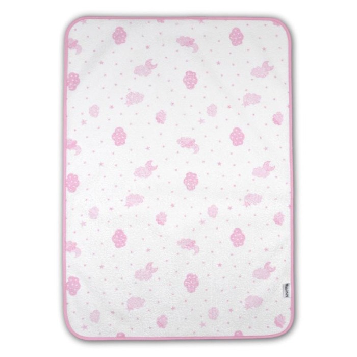 Αδιάβροχο Σελτεδάκι Με Σχεδια Ροζ 60 x90cm Ninetta Bebe