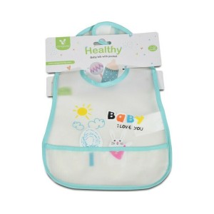 Αδιάβροχη Βρεφική Σαλιάρα Με Συλλέκτη Τροφίμων Μπλε Cangaroo Αδιάβροχη Βρεφική Σαλιάρα Με Συλλέκτη Τροφίμων Μπλε Cangaroo