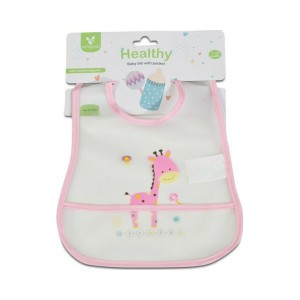 Αδιάβροχη Βρεφική Σαλιάρα Με Συλλέκτη Τροφίμων Ροζ Cangaroo Αδιάβροχη Βρεφική Σαλιάρα Με Συλλέκτη Τροφίμων Ροζ Cangaroo