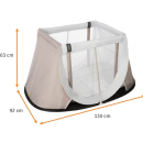 AeroMoov Instant Travel Cot: Αναδιπλούμενο παρκοκρέβατο Μαύρο Γκρί AeroMoov Instant Travel Cot: Αναδιπλούμενο παρκοκρέβατο Μαύρο Γκρί
