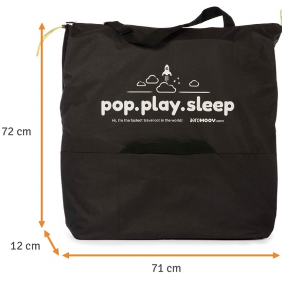 AeroMoov Instant Travel Cot: Αναδιπλούμενο παρκοκρέβατο White Sand