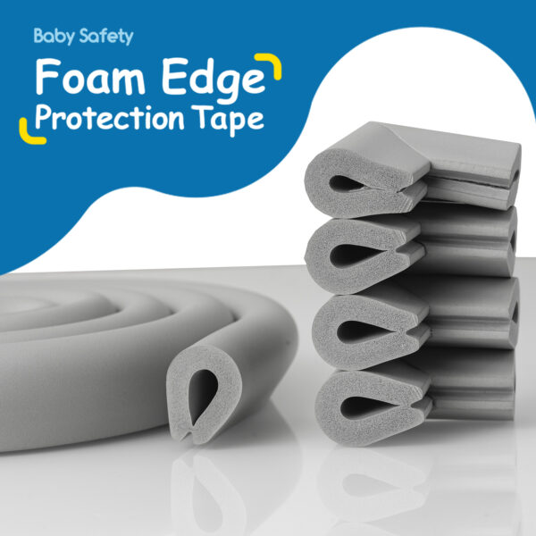 Αφρώδες Προστατευτικό Επιφανειών U-Shape Γκρι Sipo