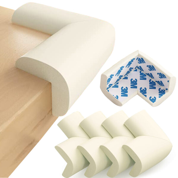 Αφρώδη Προστατευτικά Για Γωνίες Κρεμ 4τμχ Sipo Αφρώδη Προστατευτικά Για Γωνίες Κρεμ 4τμχ Sipo