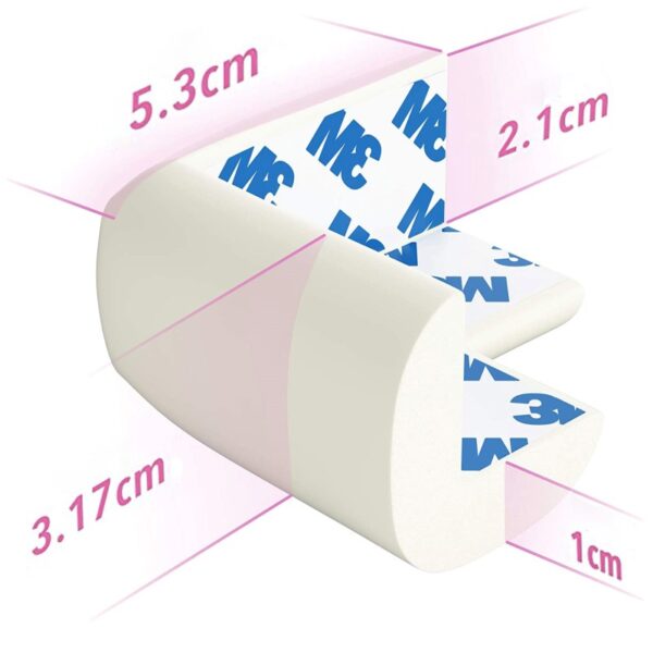 Αφρώδη Προστατευτικά Για Γωνίες Κρεμ 4τμχ Sipo Αφρώδη Προστατευτικά Για Γωνίες Κρεμ 4τμχ Sipo