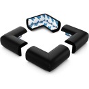 Αφρώδη Προστατευτικά Για Γωνίες Μαύρο 4τμχ Sipo