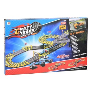 Αυτοκινητόδρομος Μπαταρίας 465cm Με Κατευθυνόμενα Αμαξάκια 8518 Martin Toys