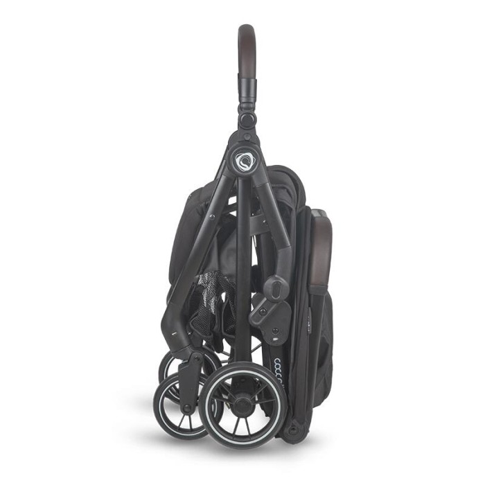 Αυτόματο Αναδιπλούμενο Καρότσι Arella Jet Black Coccolle Αυτόματο Αναδιπλούμενο Καρότσι Arella Jet Black Coccolle