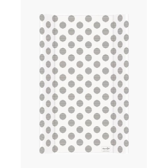 Αλλαξιέρα Σκληρή Βάση 50 x 80cm Γκρι Dots Lorelli