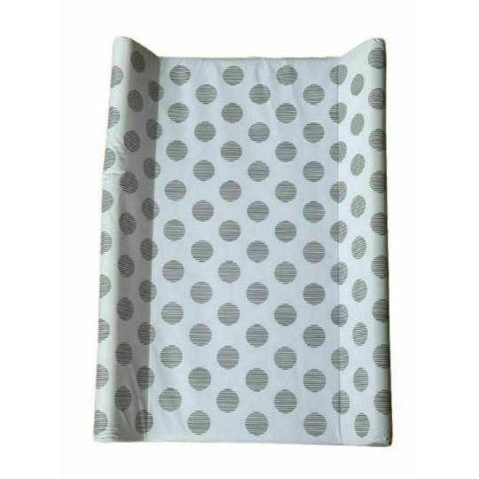 Αλλαξιέρα Σκληρή Βάση 50 x 80cm Γκρι Dots Lorelli