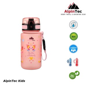Παγούρι Tritan Alpintec Kids 350ml Butterfly Pale Pink Παγούρι Tritan Alpintec Kids 350ml Butterfly Pale Pink