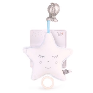 Amek Toys Λούτρινο Αστέρι Με Μουσική Ροζ Amek Toys Λούτρινο Αστέρι Με Μουσική Ροζ