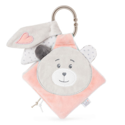 Amek Toys Μαλακό Βιβλίο Αρκουδάκι Ροζ Amek Toys Μαλακό Βιβλίο Αρκουδάκι Ροζ